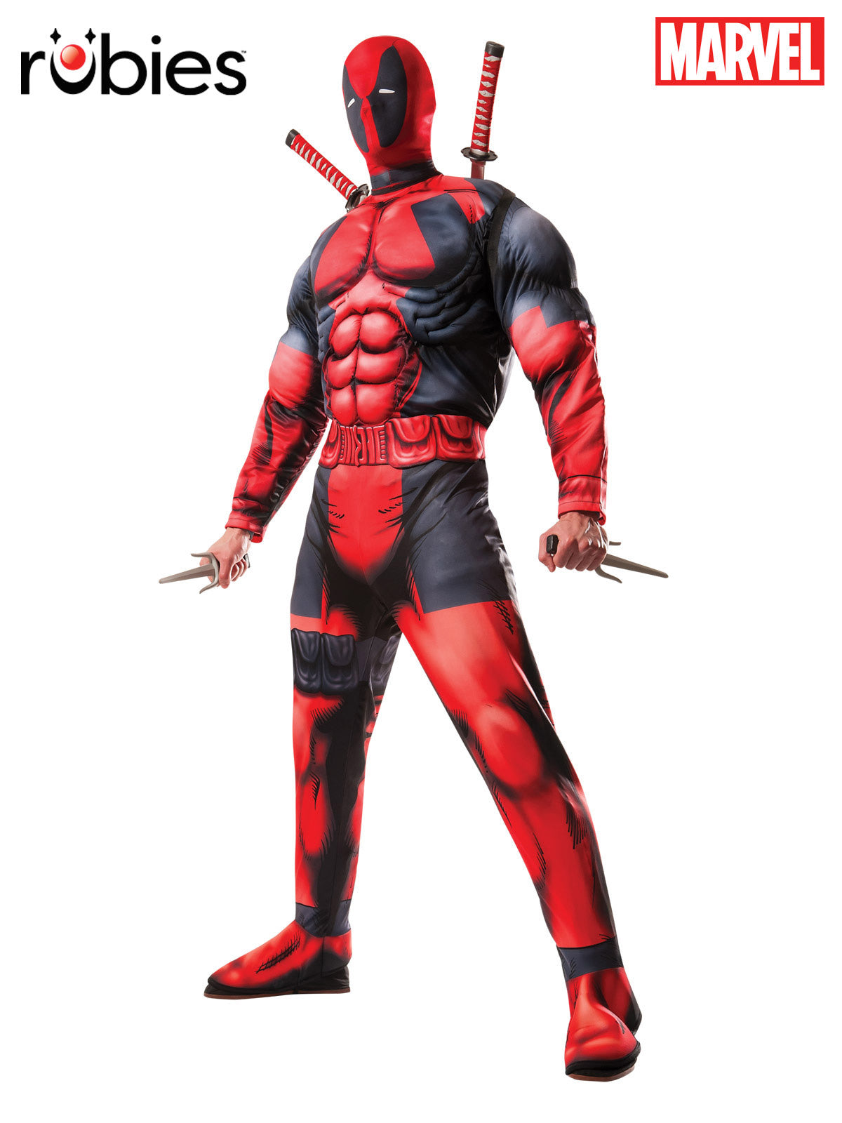 Deadpool Deluxe Costume – Adult – original Rubie’s supplier image