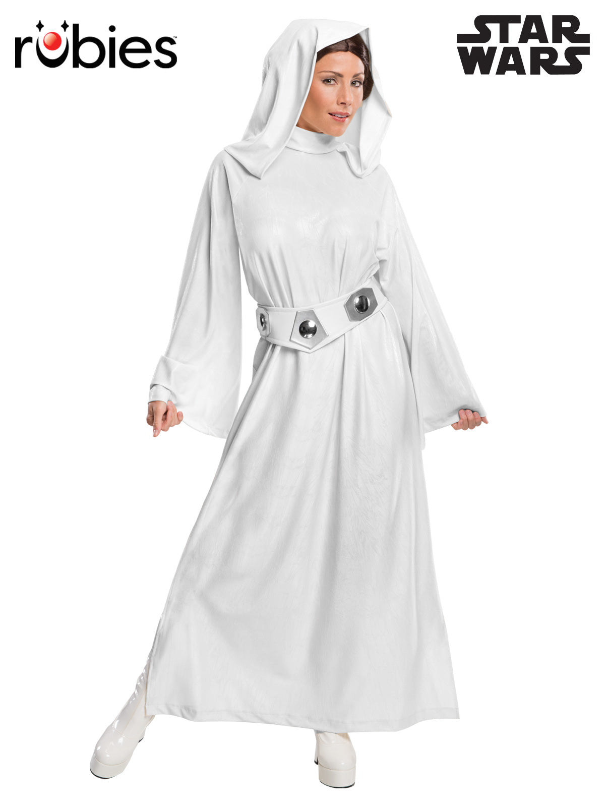 Princess Leia Deluxe Costume – Adult – original Rubie’s supplier image