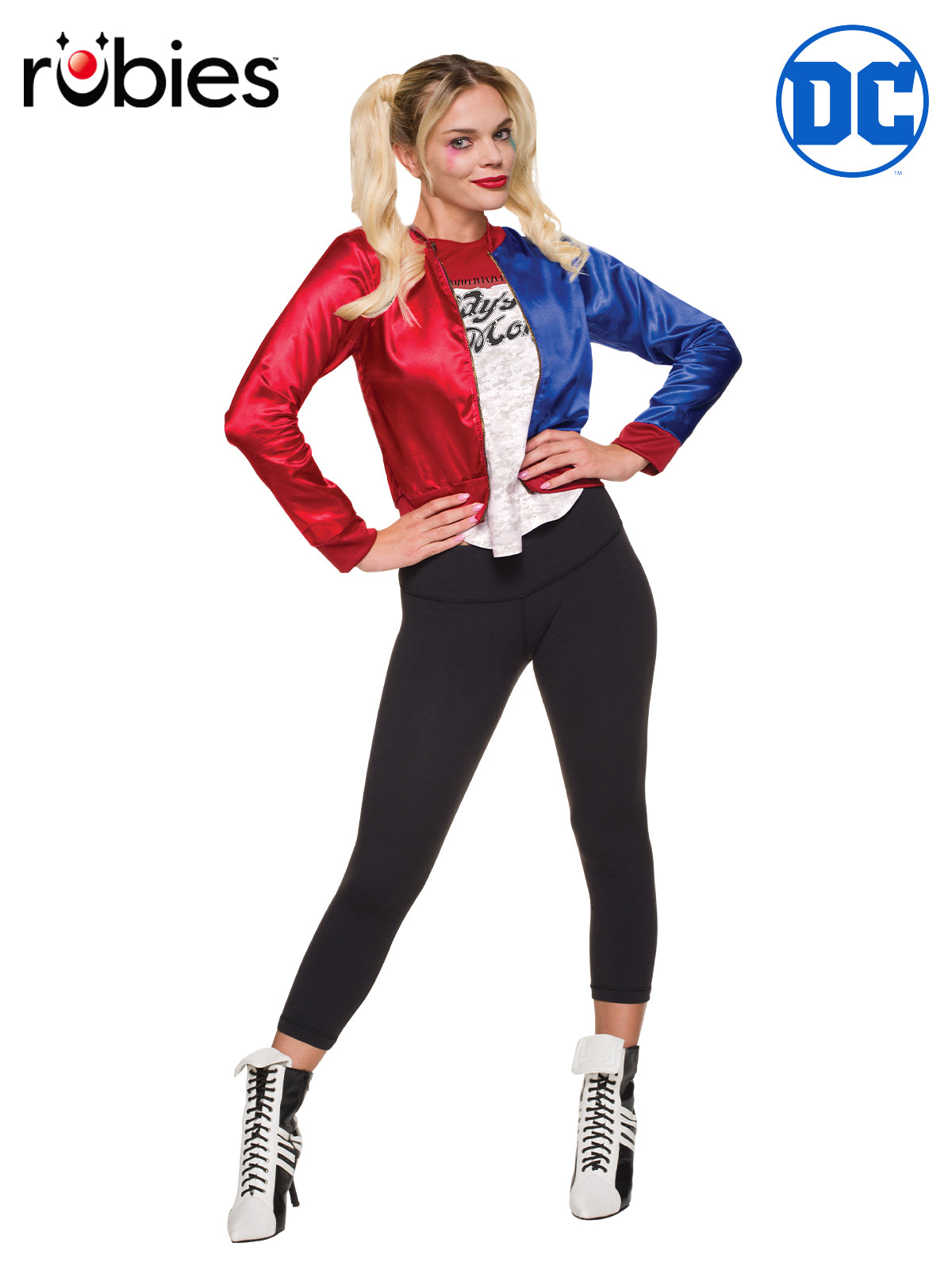 Harley Quinn Costume Kit – Adult – original Rubie’s supplier image