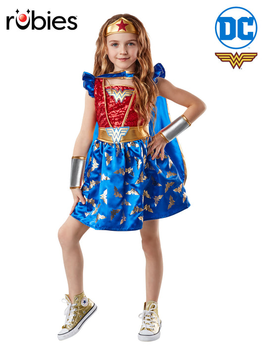 Wonder Woman Premium Costume – Child – original Rubie’s supplier image
