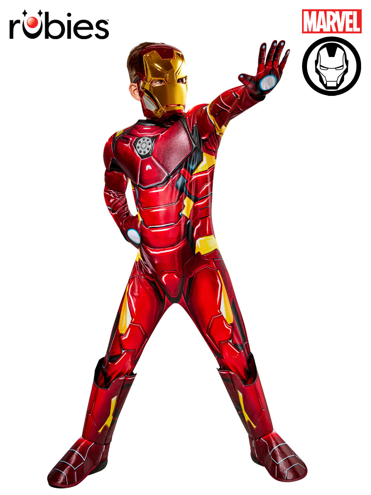 Iron Man Premium Costume – Child – original Rubie’s supplier image