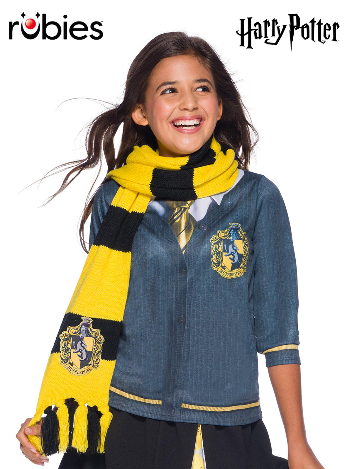 Hufflepuff Deluxe Scarf, One Size