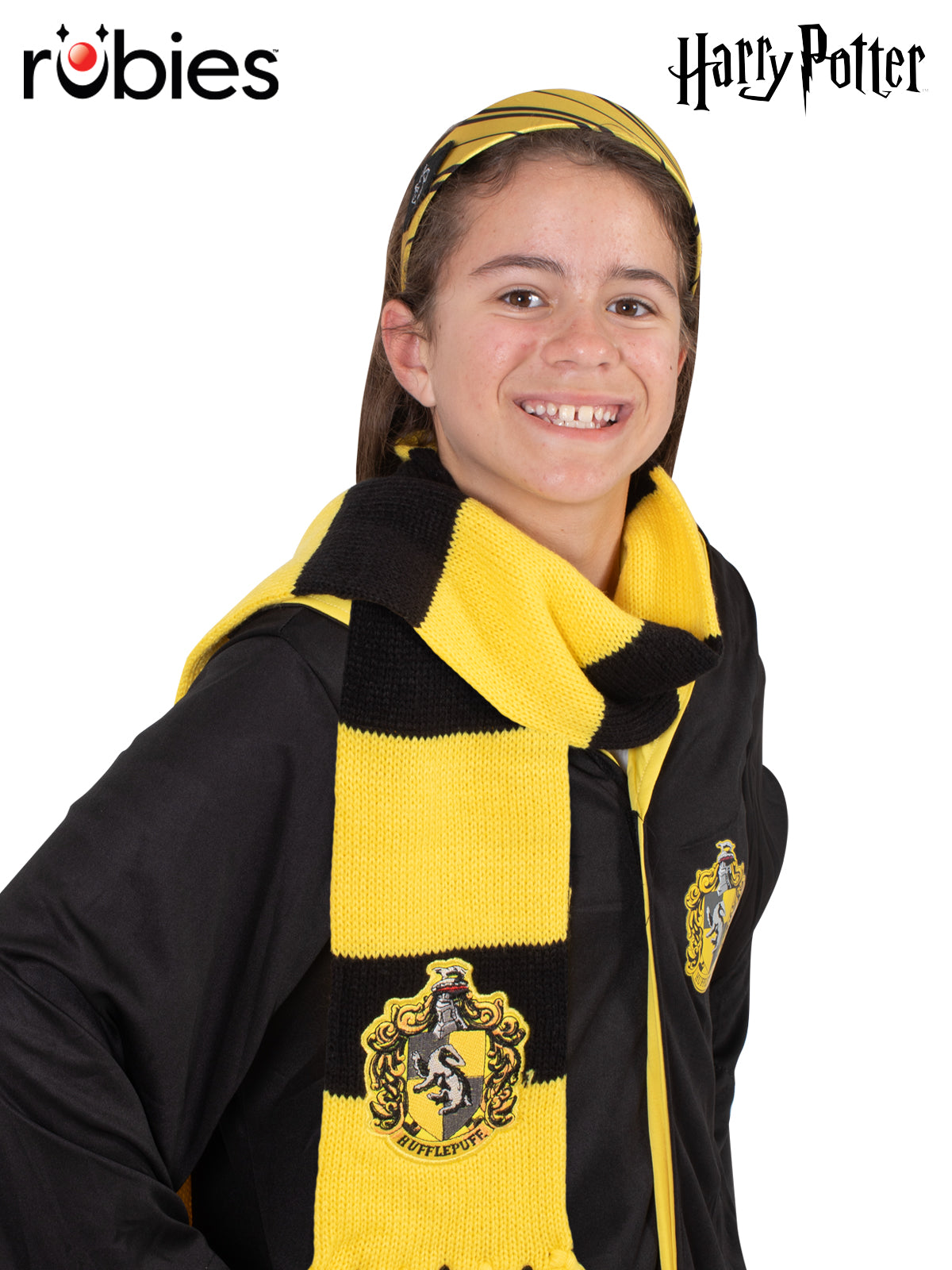 Hufflepuff Headband And Scarf Set