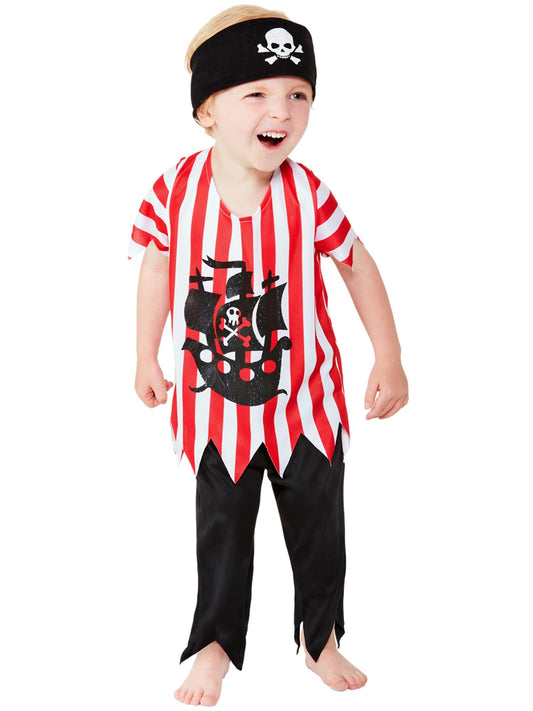 Jolly Pirate Toddler Costume – Child – original Rubie’s supplier image
