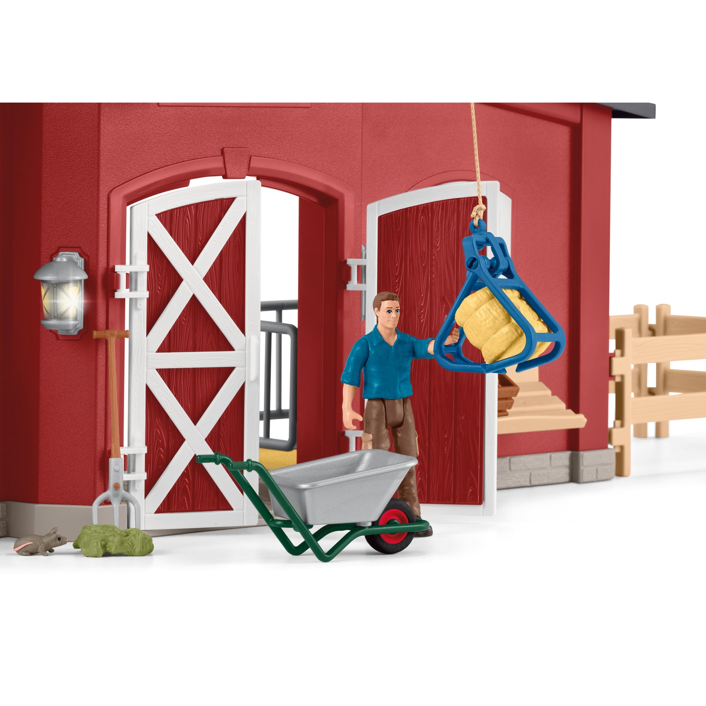 Schleich - Red Barn with Animals & Accessories