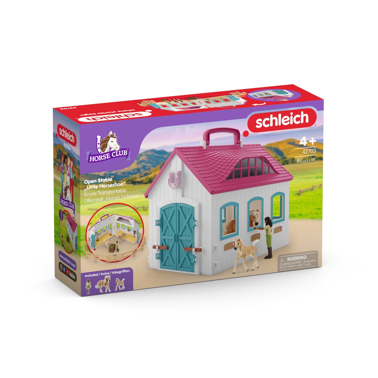 Schleich - Open Stable "Little Horseshoe"