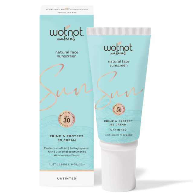 Wotnot Natural Face Sunscreen & BB Cream SPF30