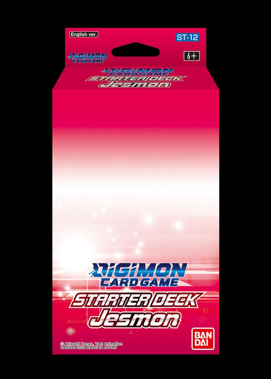Digimon Card Game: Jesmon Starter Deck [ST12] – one retail deck product