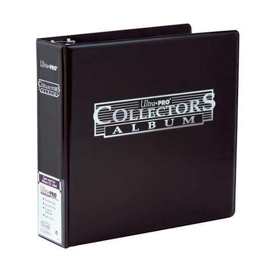 Ultra Pro Black 3-Inch D-Ring Collector Album