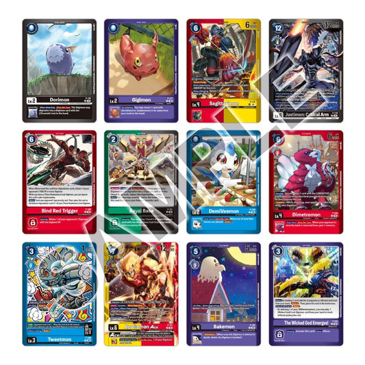 Example cards from Digimon Card Game: Another Knight – Booster Pack [LM07]; contents vary. One sealed booster pack supplied.