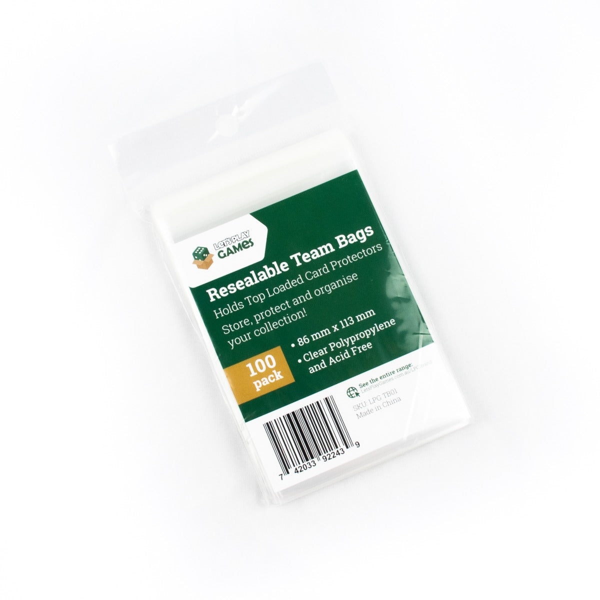 LPG Essentials Team Bags – 100 Pack