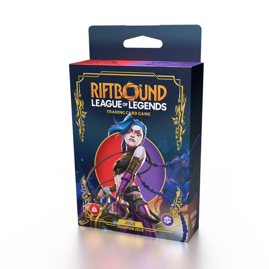 Riftbound: Origins – Jinx Champion Deck – one retail deck product