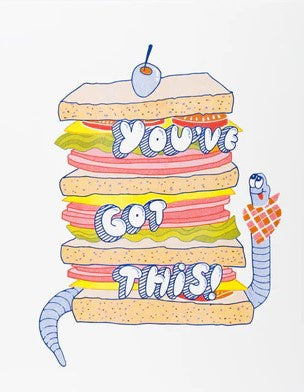 You've got this! Risograph Print