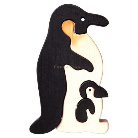 Penguin Wood Puzzle