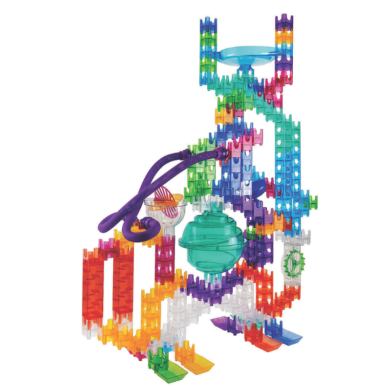Q-Ba-Maze 2.0 | Ultimate Stunt Builder Marble Run Set