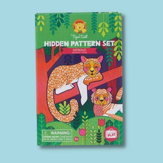 Hidden Patterns Colouring Set | Animals
