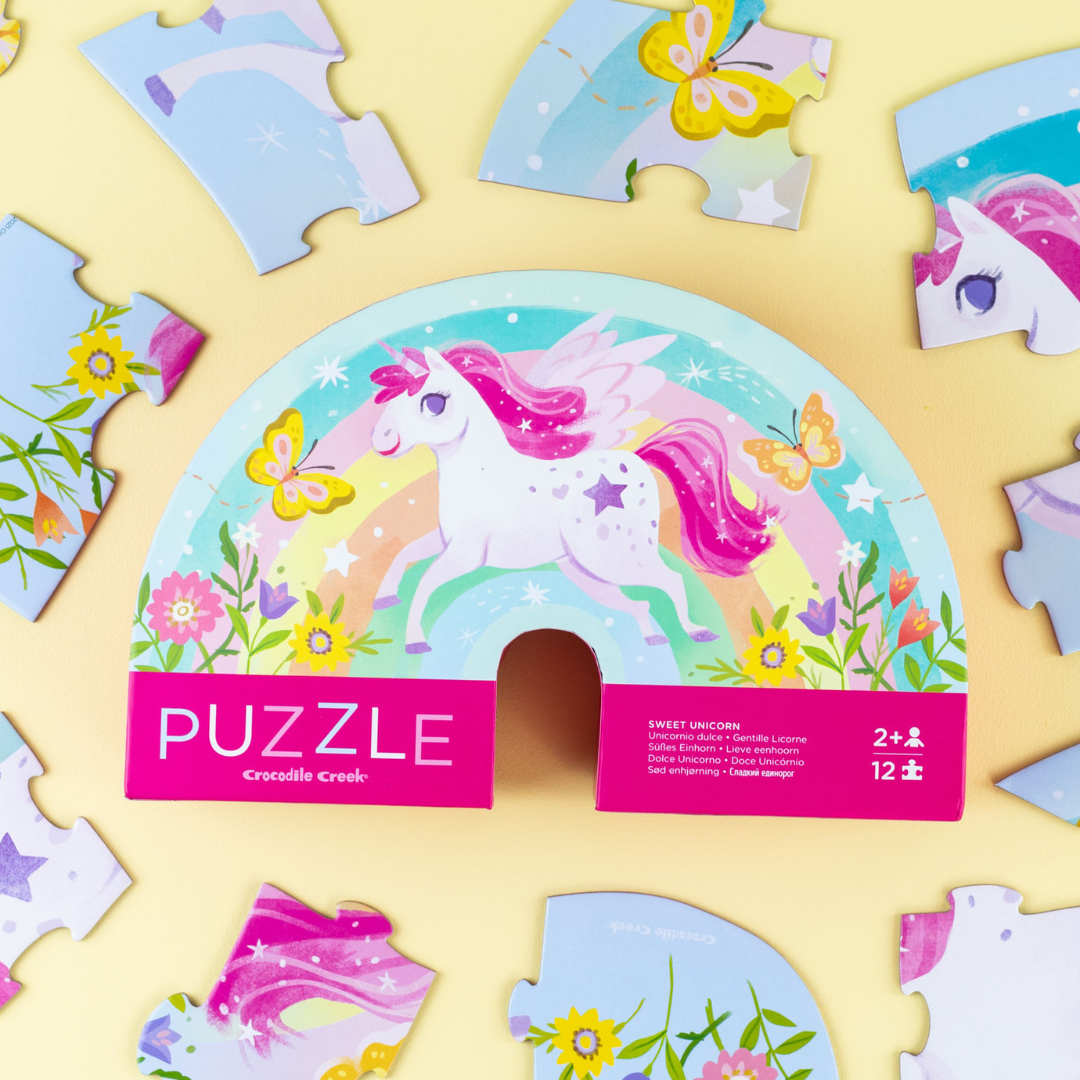 Mini Puzzle | Sweet Unicorn (12 Pieces)