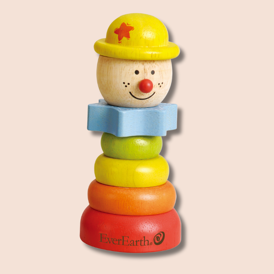 Stacking Clown | Mr Yellow Hat