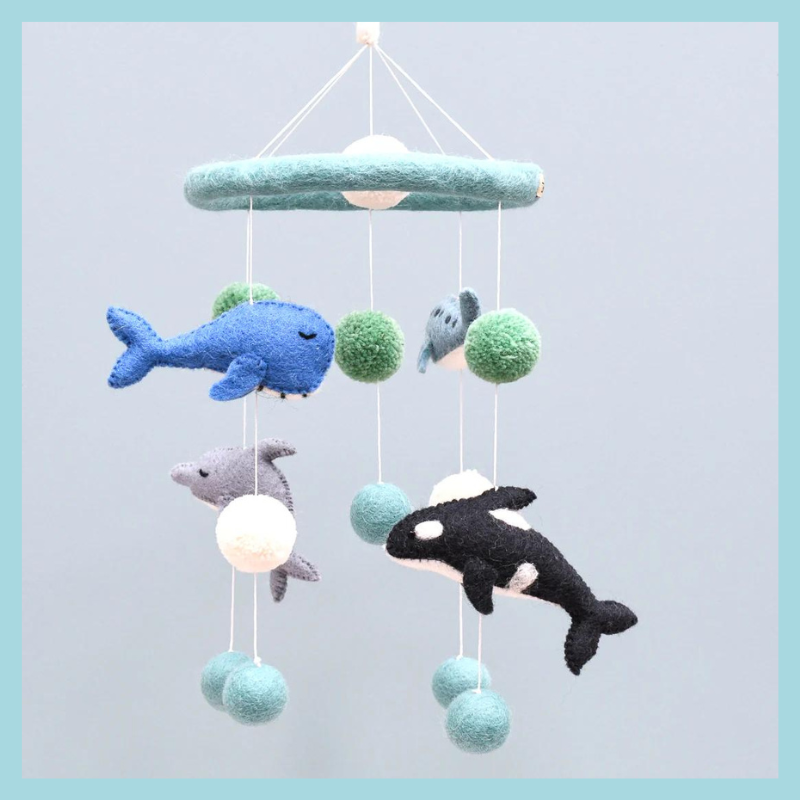 Hanging Mobile | Ocean Marine Mammals