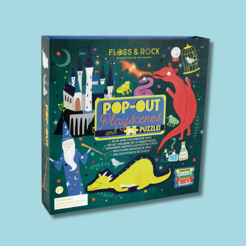 Pop Out Playscene & Puzzle | Spellbound