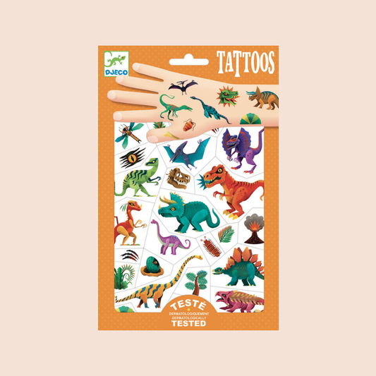 Temporary Tattoos | Dino Club