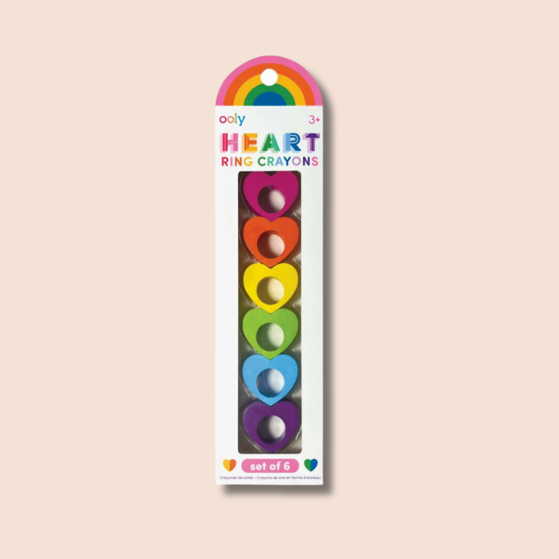 Heart Ring Crayons