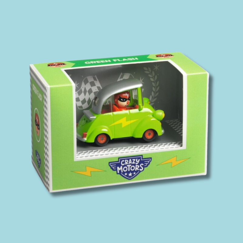 Crazy Motors Car | Green Flash