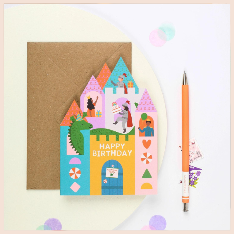 Fairytale Castle Birthday Card