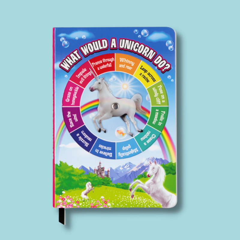 Unicorn Spinner Notebook