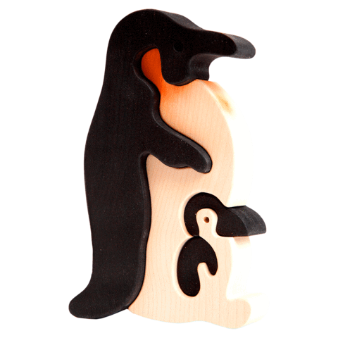 Penguin Wood Puzzle