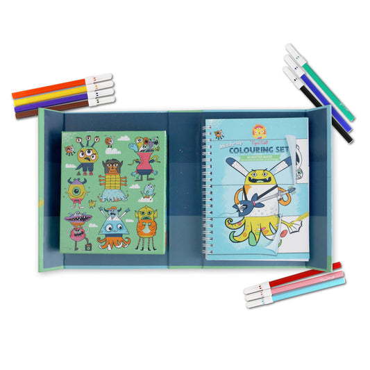 Mash Up Colouring Set - Monsters