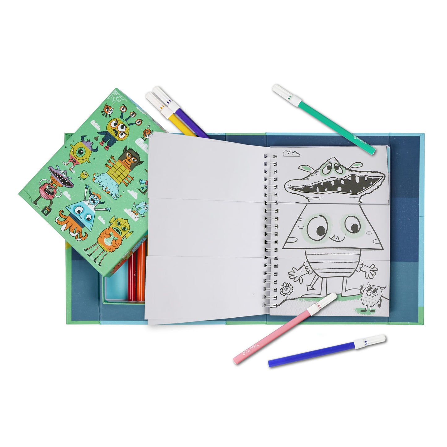 Mash Up Colouring Set - Monsters