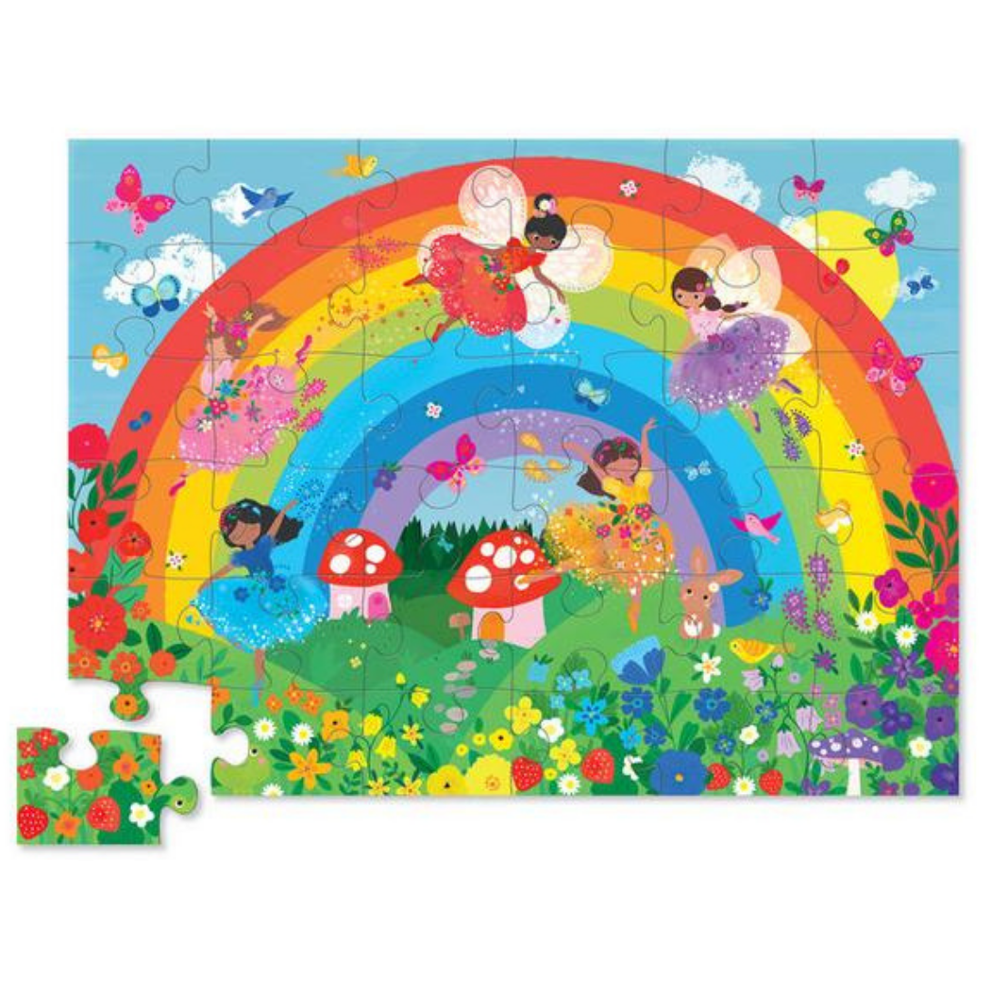 Classic Floor Puzzle | Over The Rainbow (36 Pieces)