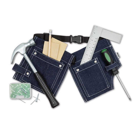 Denim Tool Belt with Tools